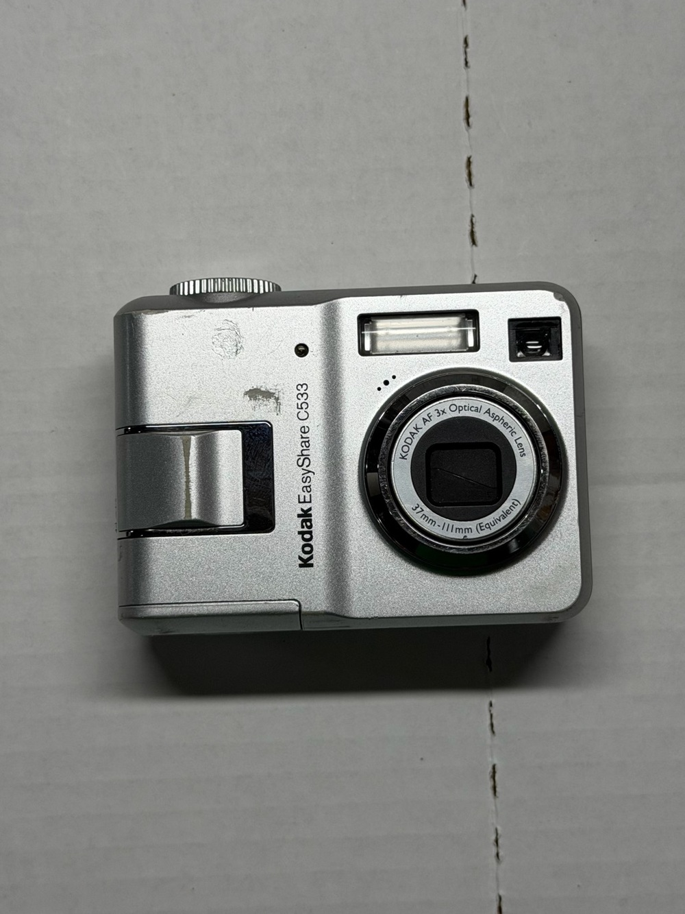Vintage Kodak EasyShare C533 5MP Digital Camera Silver Untested Y2K